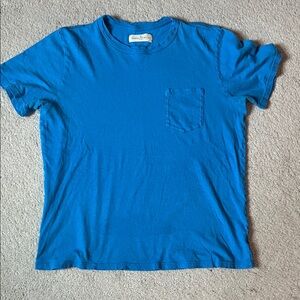 imogene + willie Blue Short Sleeve Tee